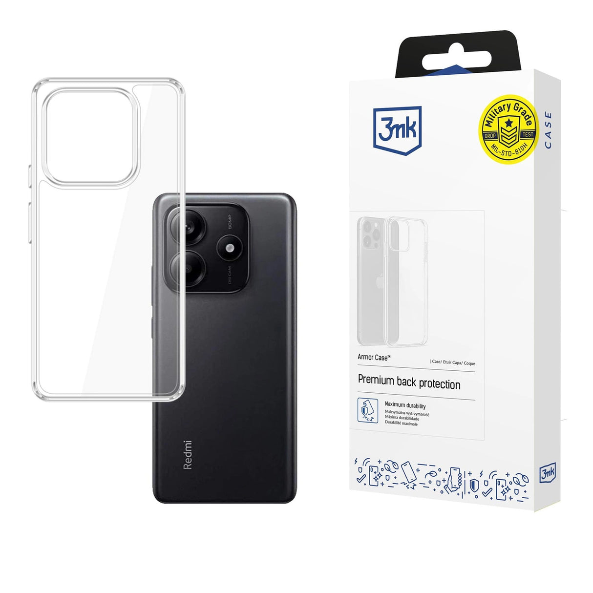 3mk Armor Case til Xiaomi Redmi Note 14 5G
