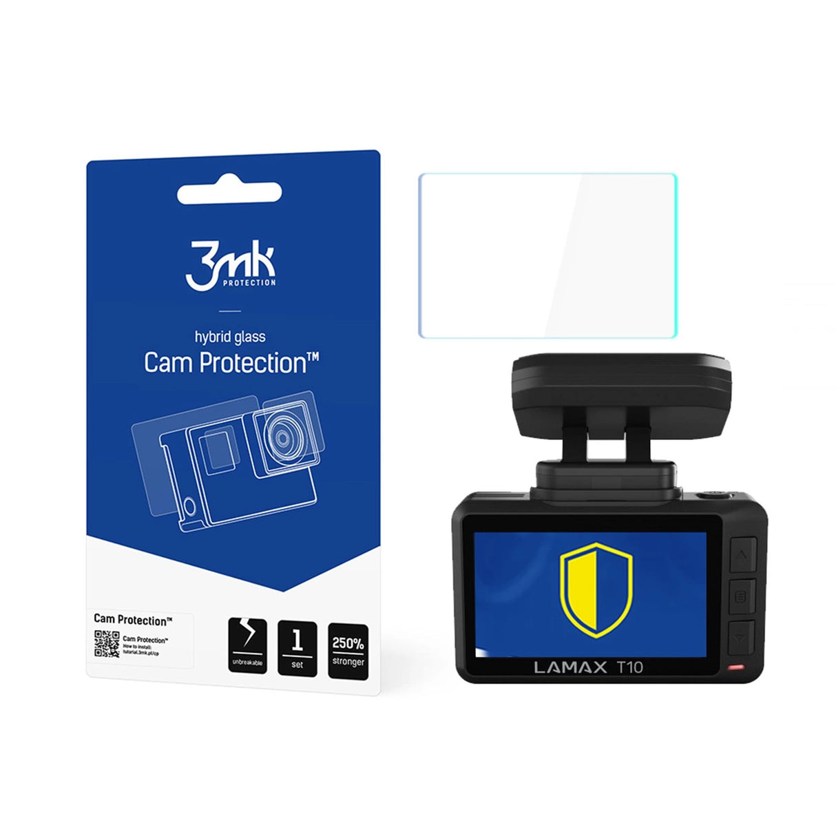 3mk Cam Protection Glass til Lamax T10