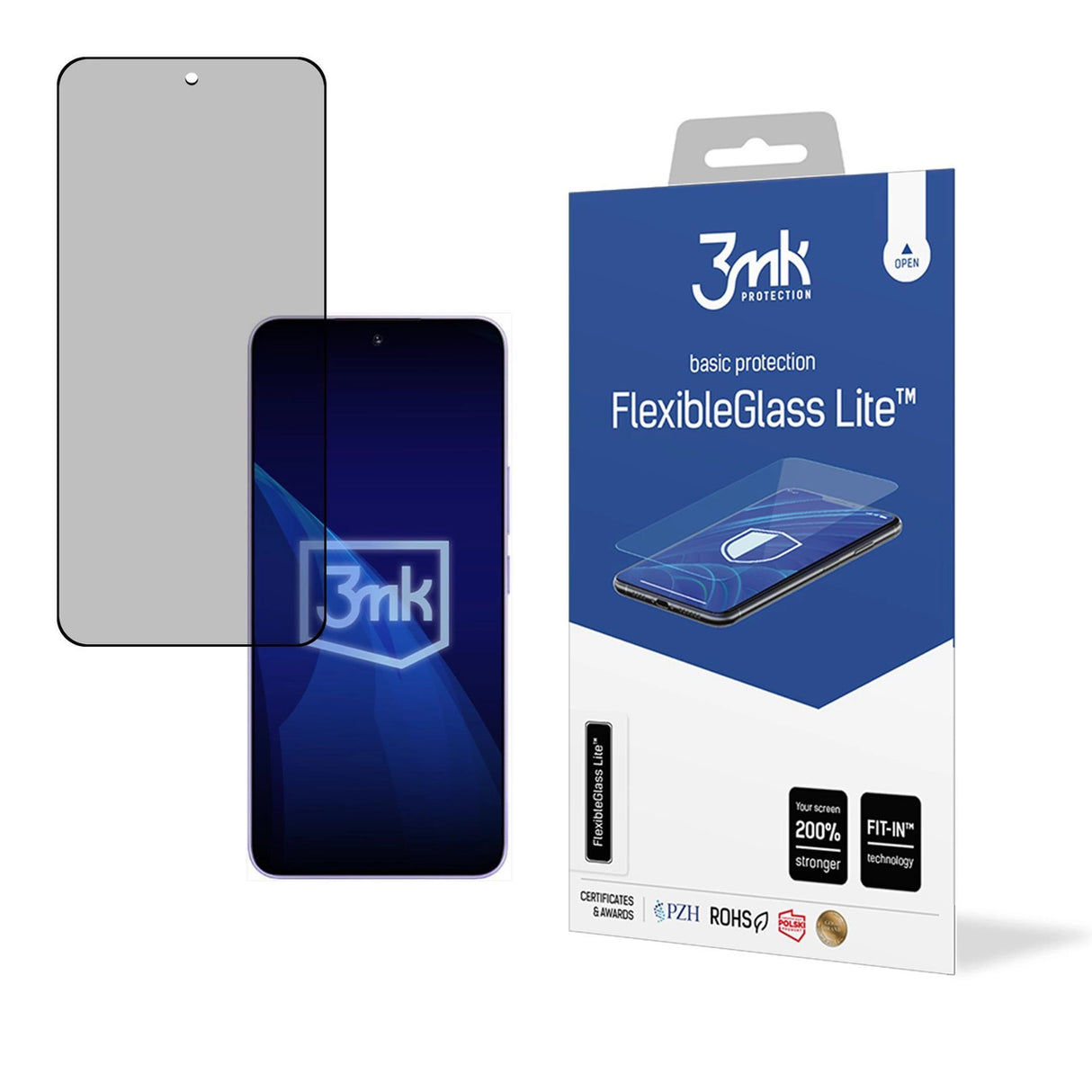 Hybridglas 3mk FlexibleGlass LiteTM til Honor 300