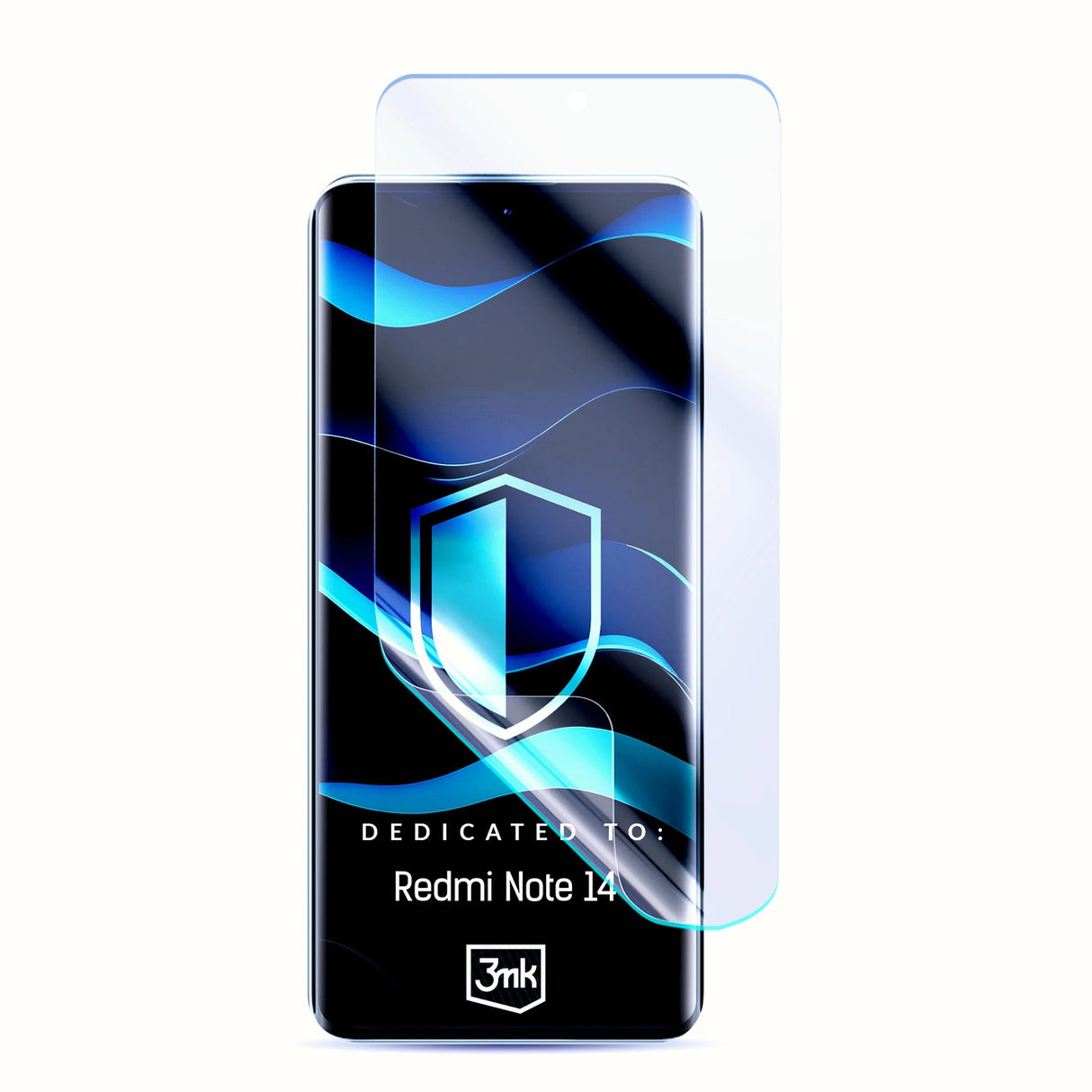 Hybridglas 3mk FlexibleGlassTM til Xiaomi Redmi Note 14 4G