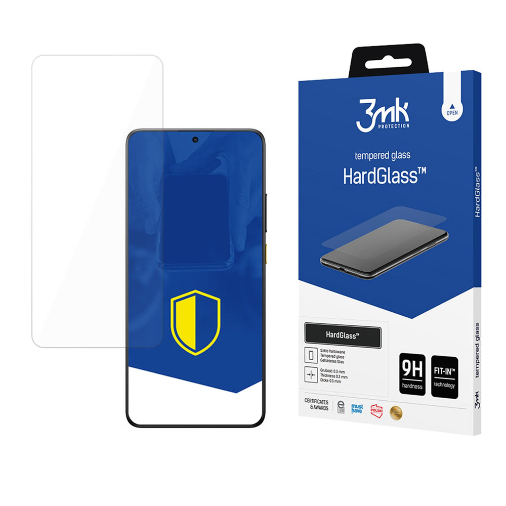 Hærdet glas 3mk HardGlass til Xiaomi Poco X7 Pro
