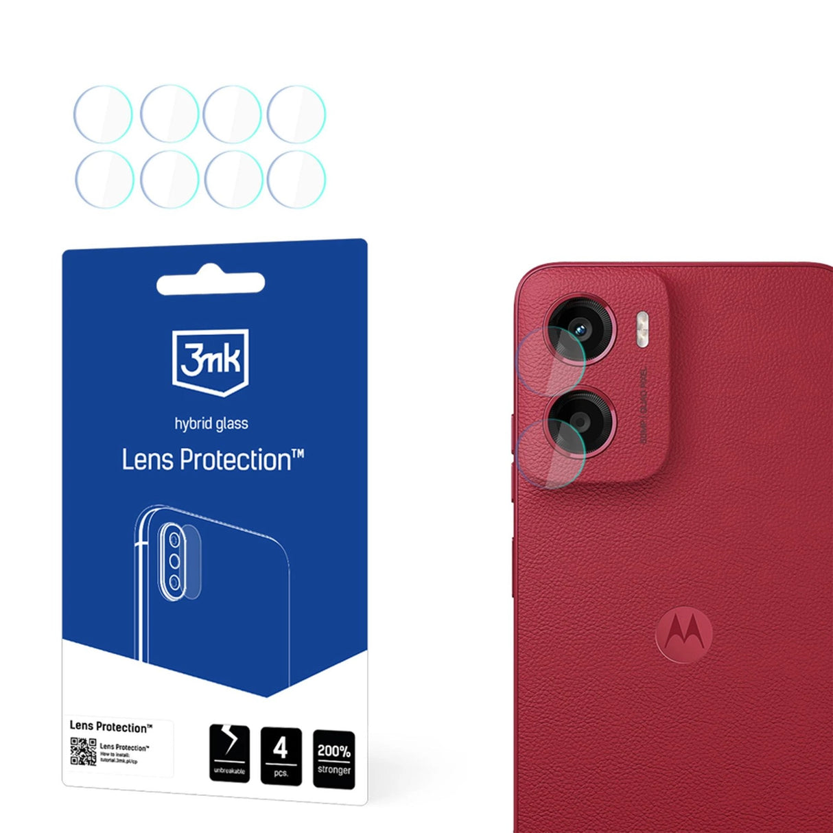 3mk Lens Protection Camera Glass til Motorola Moto G05