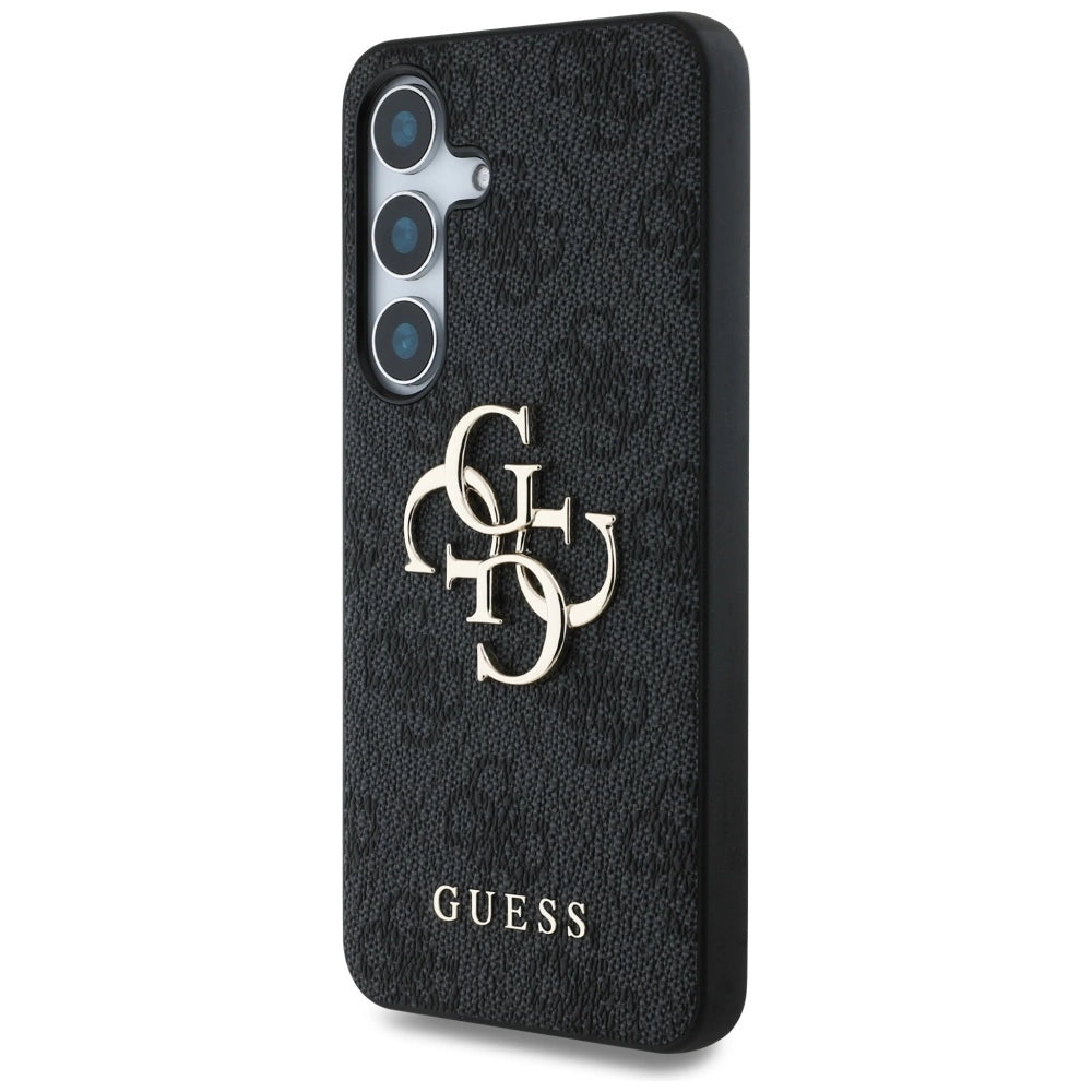 Guess Big 4G Logo Classic Logo Case til Samsung Galaxy S25 sort