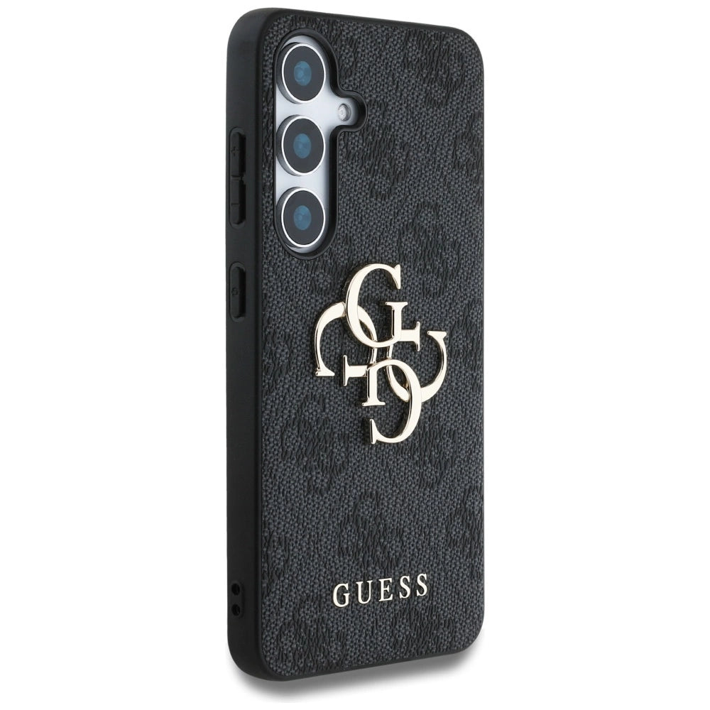 Guess Big 4G Logo Classic Logo Case til Samsung Galaxy S25 sort