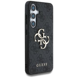 Guess Big 4G Logo Classic Logo Case til Samsung Galaxy S25 sort