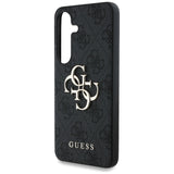 Guess Big 4G Logo Classic Logo Case til Samsung Galaxy S25 sort