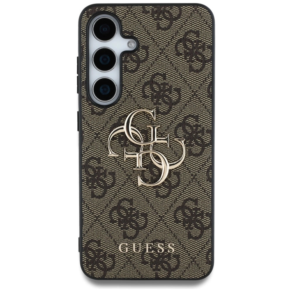 Guess Big 4G Logo Classic Logo Case til Samsung Galaxy S25 Plus Brunt