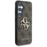 Guess Big 4G Logo Classic Logo Case til Samsung Galaxy S25 Plus Brunt