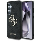 Guess Big 4G Logo Classic Logo Case til Samsung Galaxy S25 Plus sort