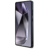 Guess Fixed Glitter Big 4G Metal Logo Case til Samsung Galaxy S25 Ultra Pink