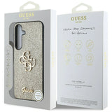 Guess Fixed Glitter Big 4G Metal Logo sag til Samsung Galaxy S25 guld