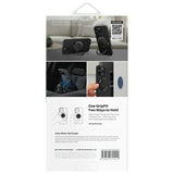 Uniq Keva Air iPhone 16 Pro 6.3" Magclick opladningsfodral sort/carbon sort