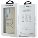 Case Karl Lagerfeld Rhinestones Karl Head Logo Samsung Galaxy S25 Ultra black