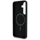 Case Karl Lagerfeld Silicone Graffiti Ikonik Printed Logo MagSafe Samsung Galaxy S25 black