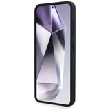 Case Karl Lagerfeld Silicone Metal Signature Logo Samsung Galaxy S25 black