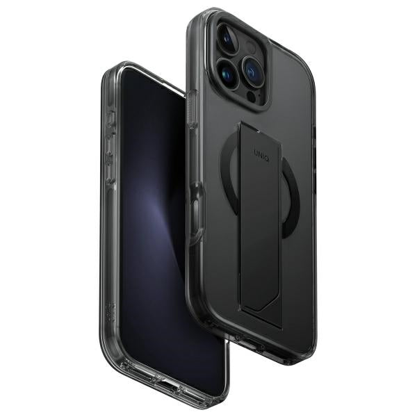 Uniq Heldro Max iPhone 16 Pro Max 6.9" Magclick Opladning case sort/damp røg