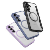 Dux Ducis Skin X Pro æske til Samsung Galaxy S25 med MagSafe og tegnebog - sort