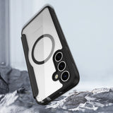 Dux Ducis Skin X Pro case for Samsung Galaxy S25+ with MagSafe and wallet - black