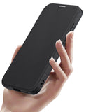 Dux Ducis Skin X Pro case for Samsung Galaxy S25+ with MagSafe and wallet - black