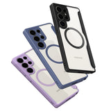 Dux Ducis Skin X Pro Case til Samsung Galaxy S25 Ultra med MagSafe og Wallet - sort