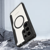 Dux Ducis Skin X Pro Case til Samsung Galaxy S25 Ultra med MagSafe og Wallet - sort