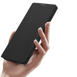 Dux Ducis Skin X Pro Case til Samsung Galaxy S25 Ultra med MagSafe og Wallet - sort