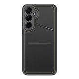 Dux Ducis Rafi II Case for Samsung Galaxy S25+ with Stand and Wallet - Black