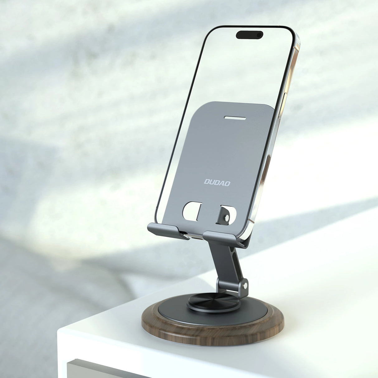 Dudao F17M 360° metaltelefonstativ - grå