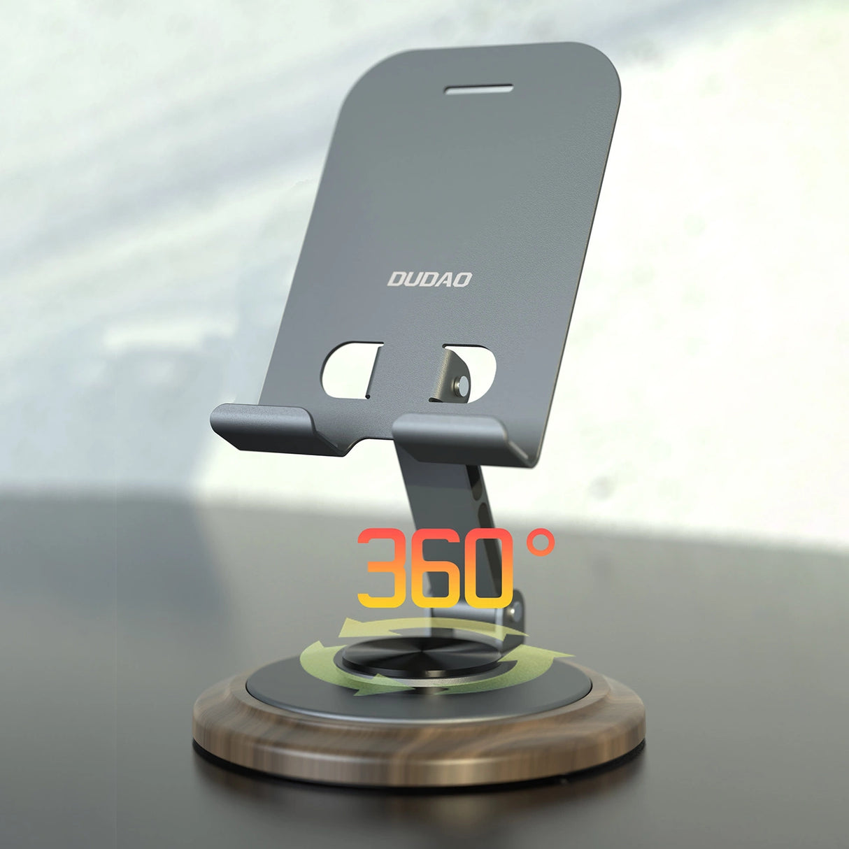 Dudao F17M 360° metaltelefonstativ - grå