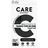 CARE af PanzerGlass Feature Tango 2in1 Wallet Case til Samsung Galaxy S25 - sort