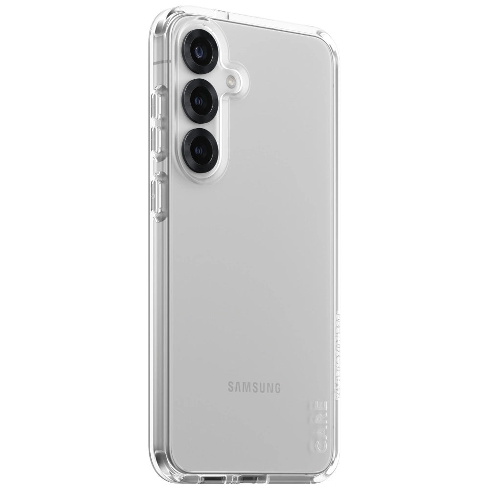CARE af PanzerGlass Flagship Urban Combat Case til Samsung Galaxy S25+ - Transparent