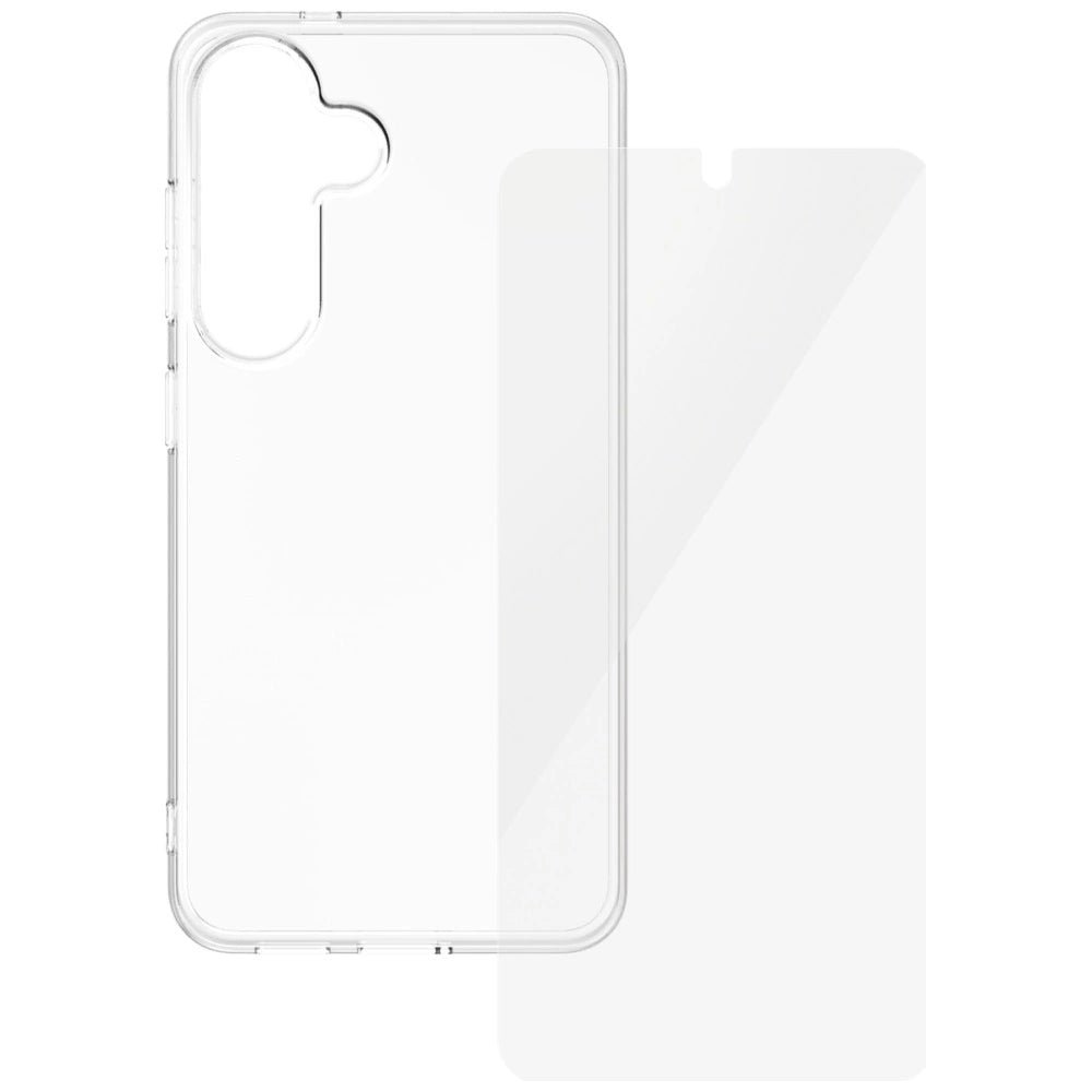 CARE af PanzerGlass Fashion 2in1 Case+Glass beskyttelse sæt til Samsung Galaxy S25