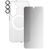 CARE af PanzerGlass Flagship 3in1 Case + Privacy Glass + Lens til Samsung Galaxy S25