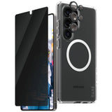 CARE af PanzerGlass Flagship 3in1 Case + Privacy Glass + Lens til Samsung Galaxy S25 Ultra