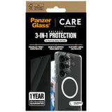 CARE af PanzerGlass Flagship 3in1 Case + Privacy Glass + Lens til Samsung Galaxy S25 Ultra