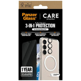 CARE af PanzerGlass Flagship 3in1 Case + Privacy Glass + Lens til Samsung Galaxy S25+