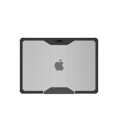 UAG Plyo Case til MacBook Air 13" M2 2022 / M3 2024 - Grå-Sort
