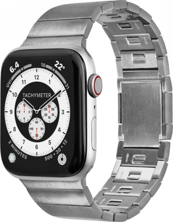 LAUT LINK 2.0 armbånd til Apple Watch 42 / 44 / 45 / 49 mm - sølv