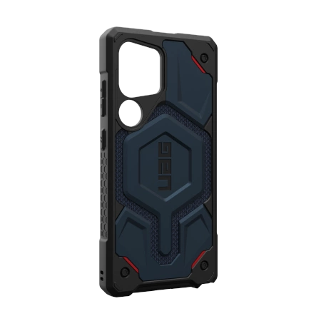 UAG Monarch MagSafe Case til Samsung Galaxy S25 Ultra 5G - Blå Kevlar