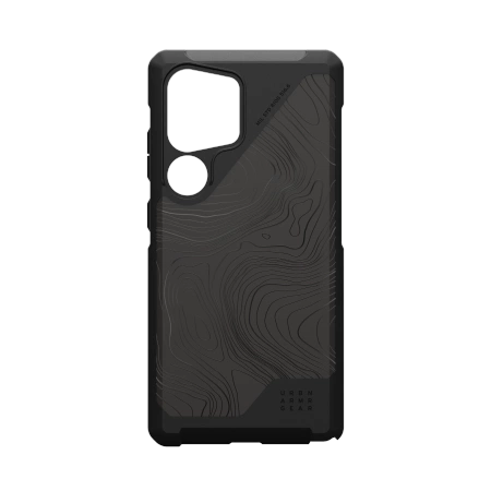 UAG Metropolis LT Magnet Topografi Case til Samsung Galaxy S25 Ultra 5G - sort