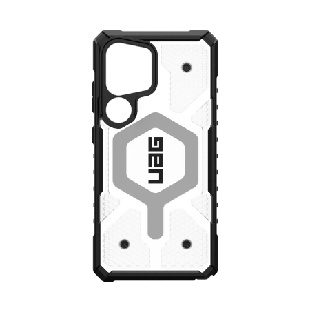 UAG Pathfinder Clear Magnet MagSafe Case til Samsung Galaxy S25 Ultr 5G - Clear-Gray