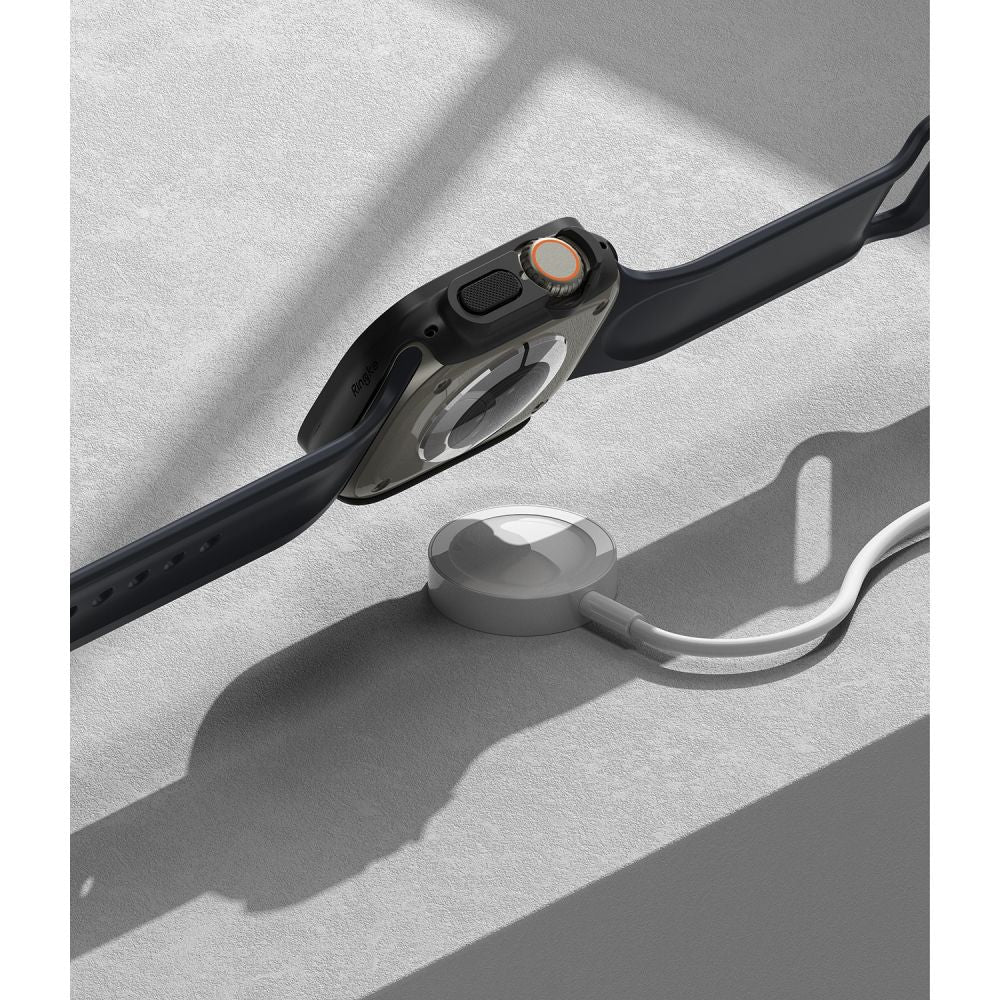 Ringke Slim 2-pack Case for Apple Watch Ultra 1/2 (49mm) - Clear and Matte Black