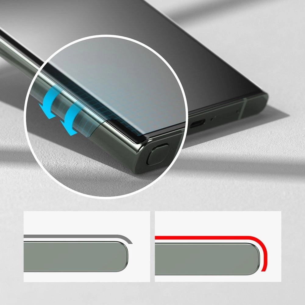 Ringke Dual Easy Privacy Screen Protector til Samsung Galaxy S23 Ultra