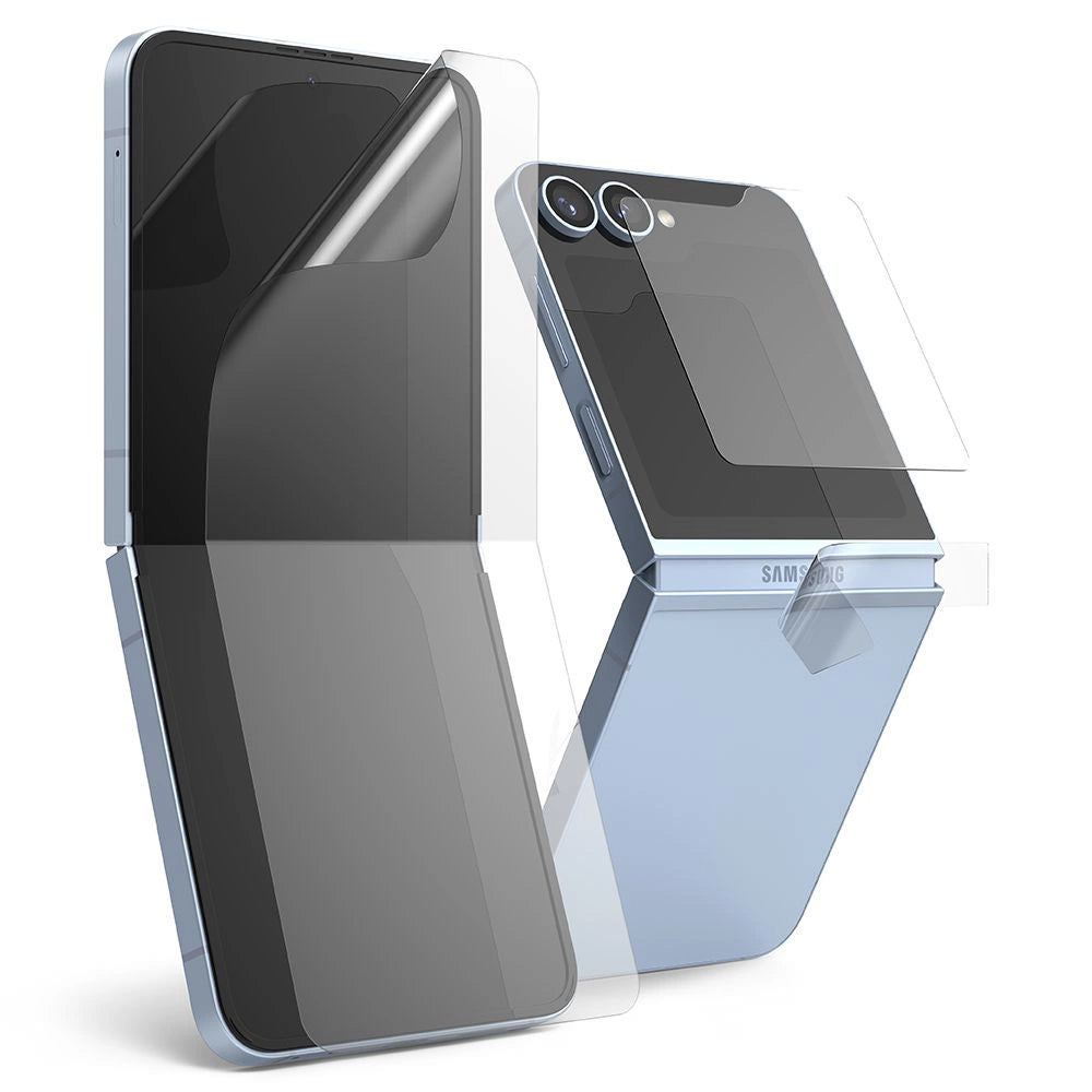 Ringke 3in1 Protector 2-sæt til Samsung Galaxy Z Flip 6