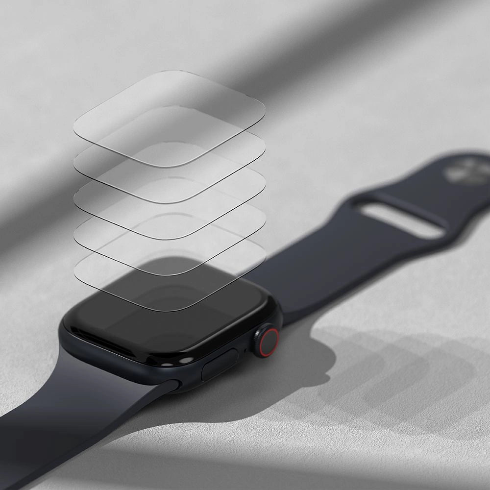 Ringke Dual Easy 3-pack beskyttende folie til Apple Watch 10 46 mm