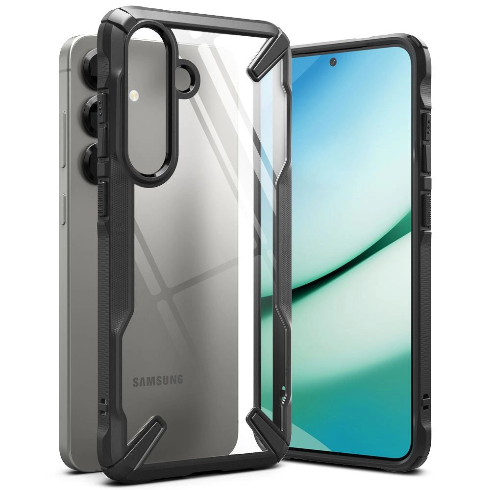 Ringke Fusion X Case til Samsung Galaxy S25 - sort