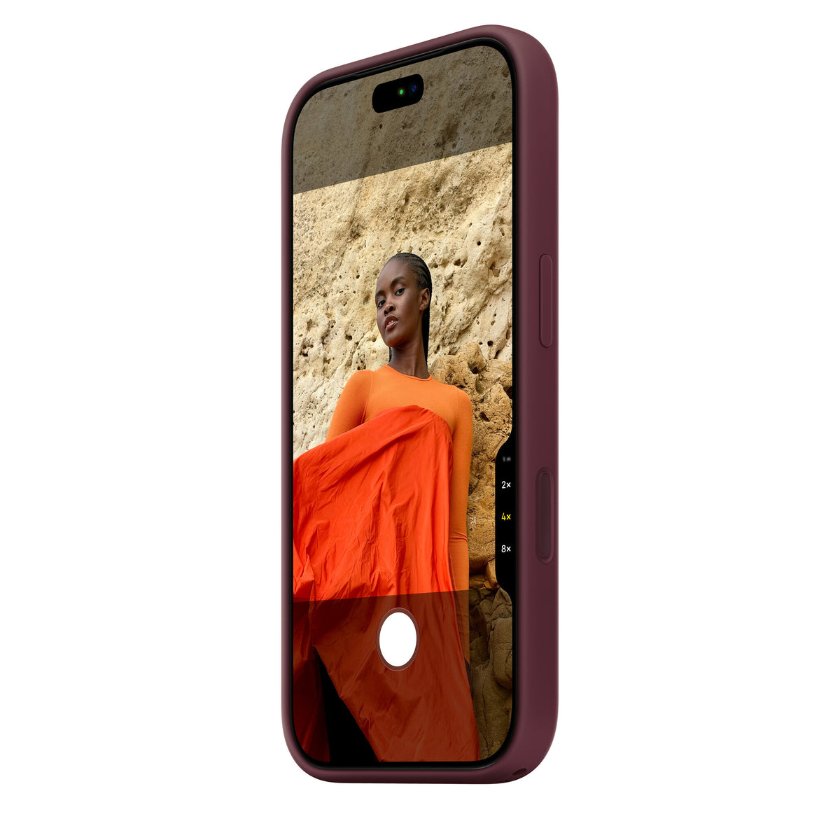 Apple iPhone 18 Pro Silicone Case with MagSafe - Burgundy