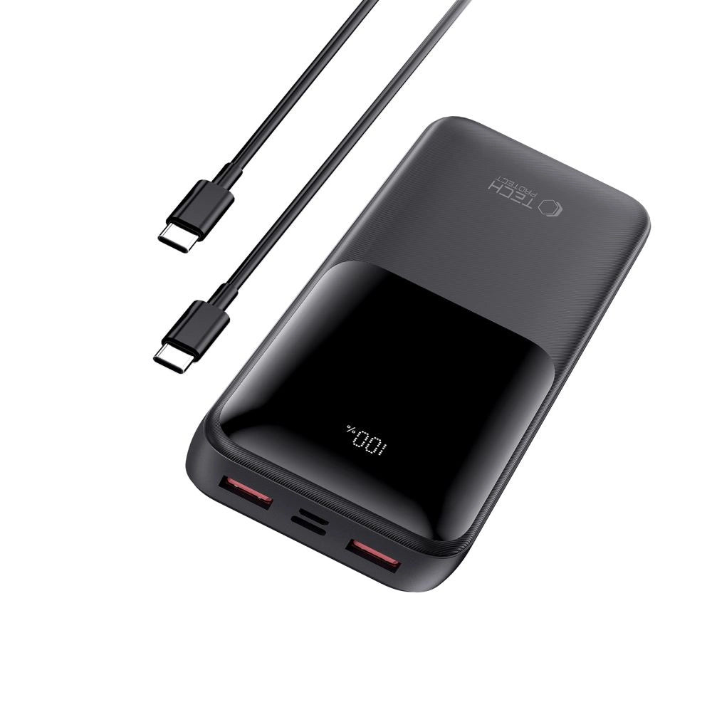 Powerbank Tech-Protect PB02 20000mAh 22,5W - sort