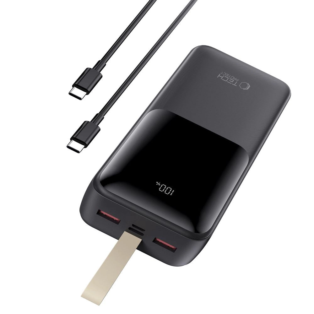 Powerbank Tech-Protect PB03 30000mAh 22.5W - sort