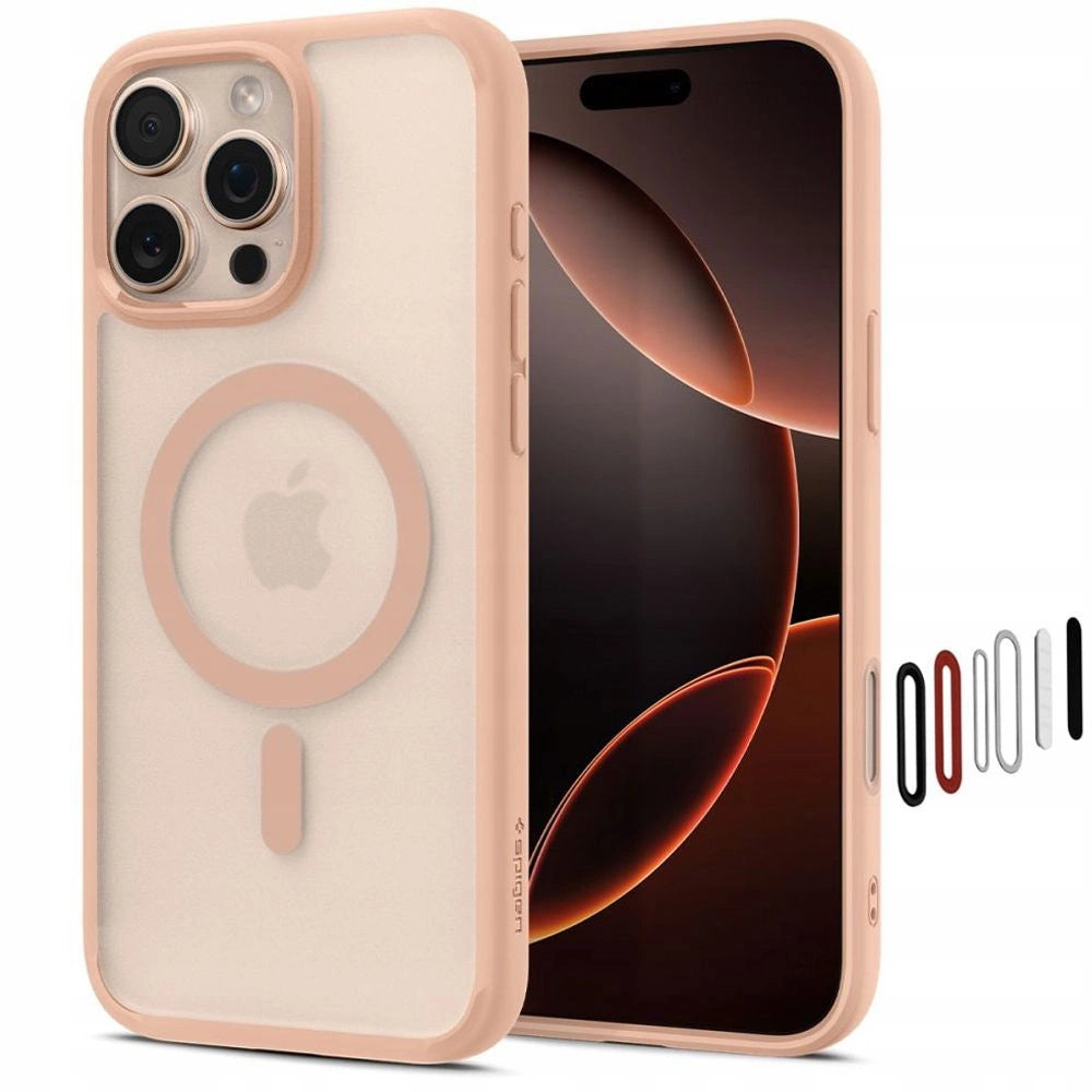 Spigen Ultra Hybrid "T" MagSafe Case til iPhone 16 Pro Max - Pink